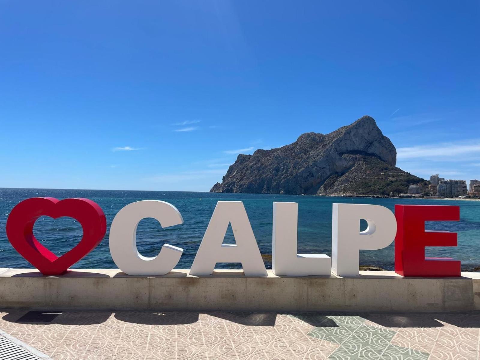 Eerstelijns Appartement Vive Cada Momento Zeezicht En Pal Aan De Boulevard En Strand Calpe, Toplocatie 外观 照片