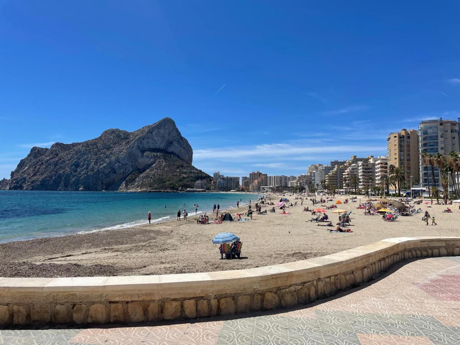 Eerstelijns Appartement Vive Cada Momento Zeezicht En Pal Aan De Boulevard En Strand Calpe, Toplocatie 外观 照片